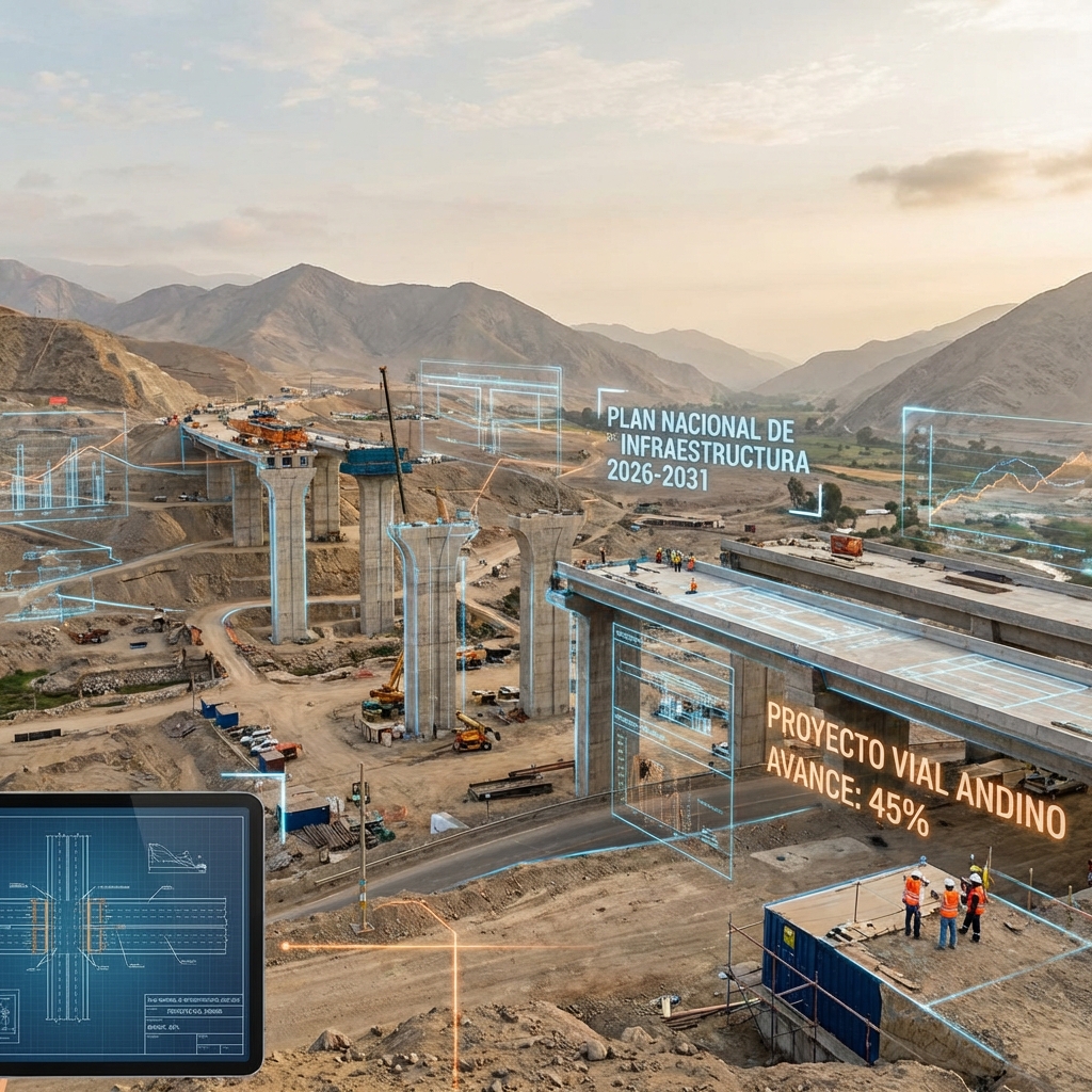 MEF impulsa Plan Nacional de Infraestructura 2026-2031 con S/ 144 mil millones